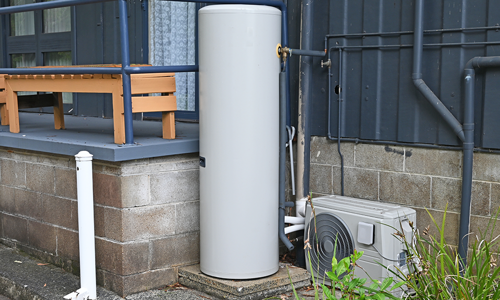 Installed Heat Pump Water Heater